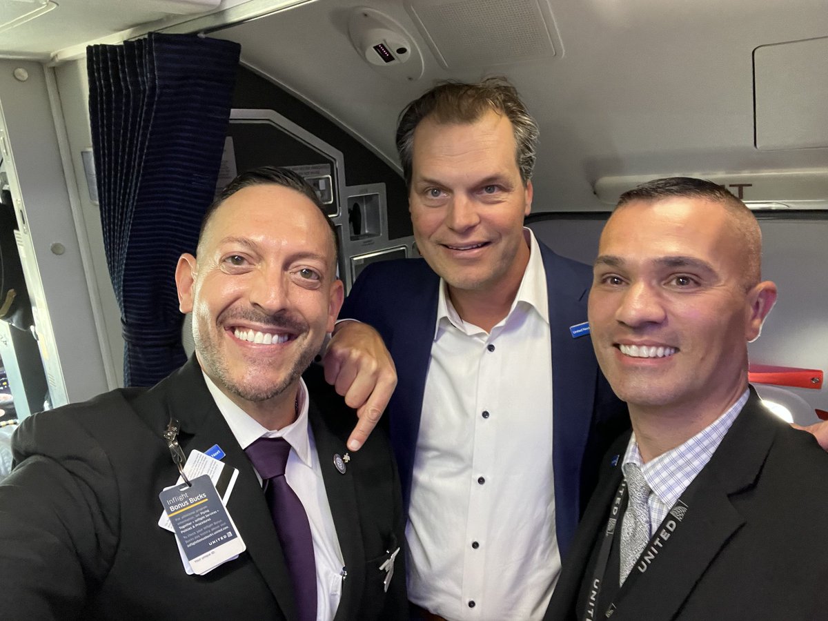 Another perfect day in Seattle accepting delivery of a Boeing 737 MAX9 with <a href="/ljojo/">Linda Jojo</a>. While I’m proud of the signature interior, I’m even more proud of the 107 employees on the flight that are part of the team bringing United Next to life!