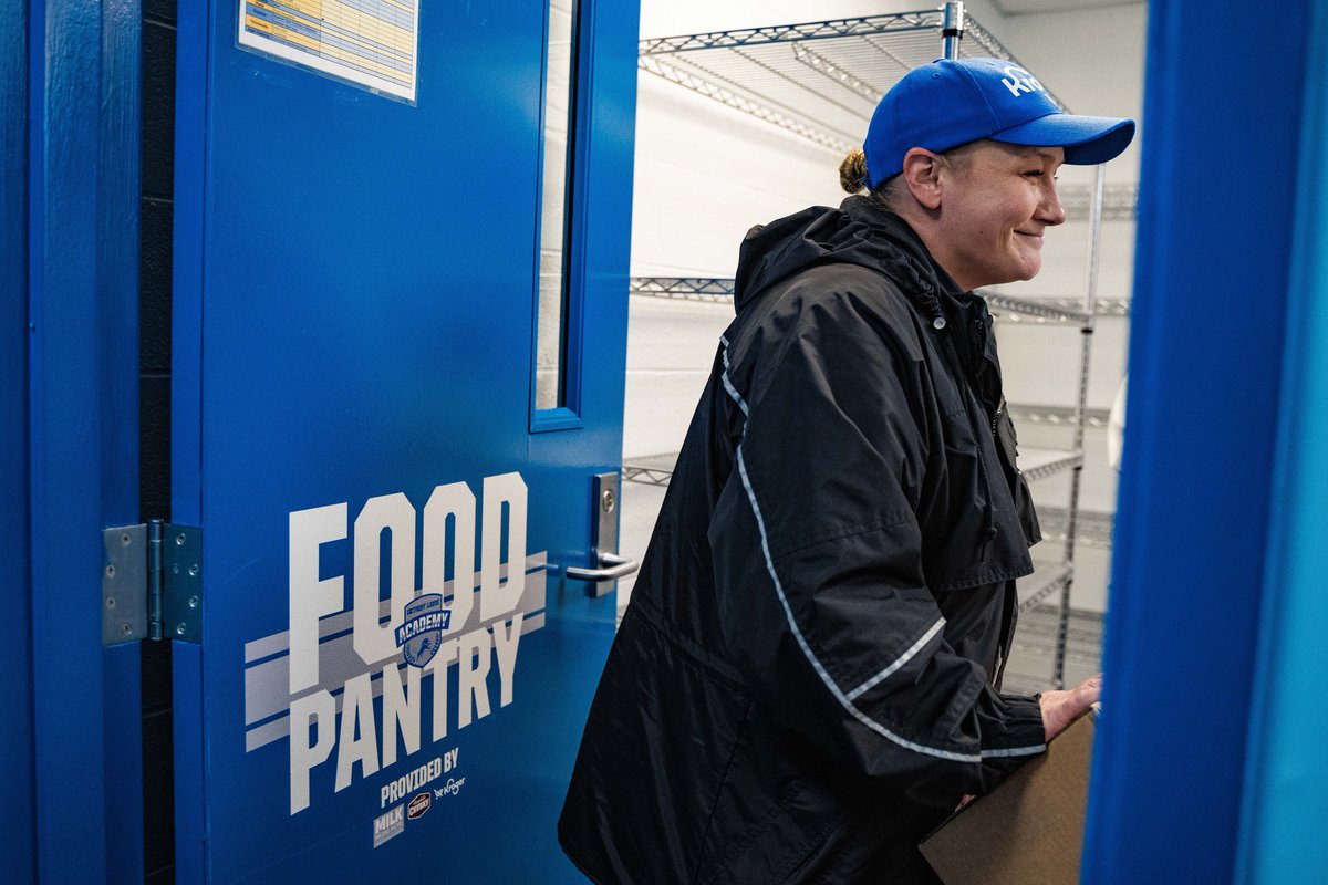 Detroit Lions (@lions) on Twitter photo We spent Tuesday stocking the <a href="/DetLionsAcad/">Detroit Lions Academy</a> food pantry with goods available for students and their families to use. Special thanks to <a href="/kroger/">Kroger</a> <a href="/CampbellsChunky/">Campbell's Chunky</a> <a href="/MilkMeansMore/">Milk Means More</a> ! We spent Tuesday stocking the <a href="/DetLionsAcad/">Detroit Lions Academy</a> food pantry with goods available for students and their families to use. Special thanks to <a href="/kroger/">Kroger</a> <a href="/CampbellsChunky/">Campbell's Chunky</a> <a href="/MilkMeansMore/">Milk Means More</a> !