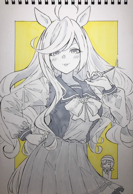 潜入大成功#ウマ娘 #安心沢刺々美 