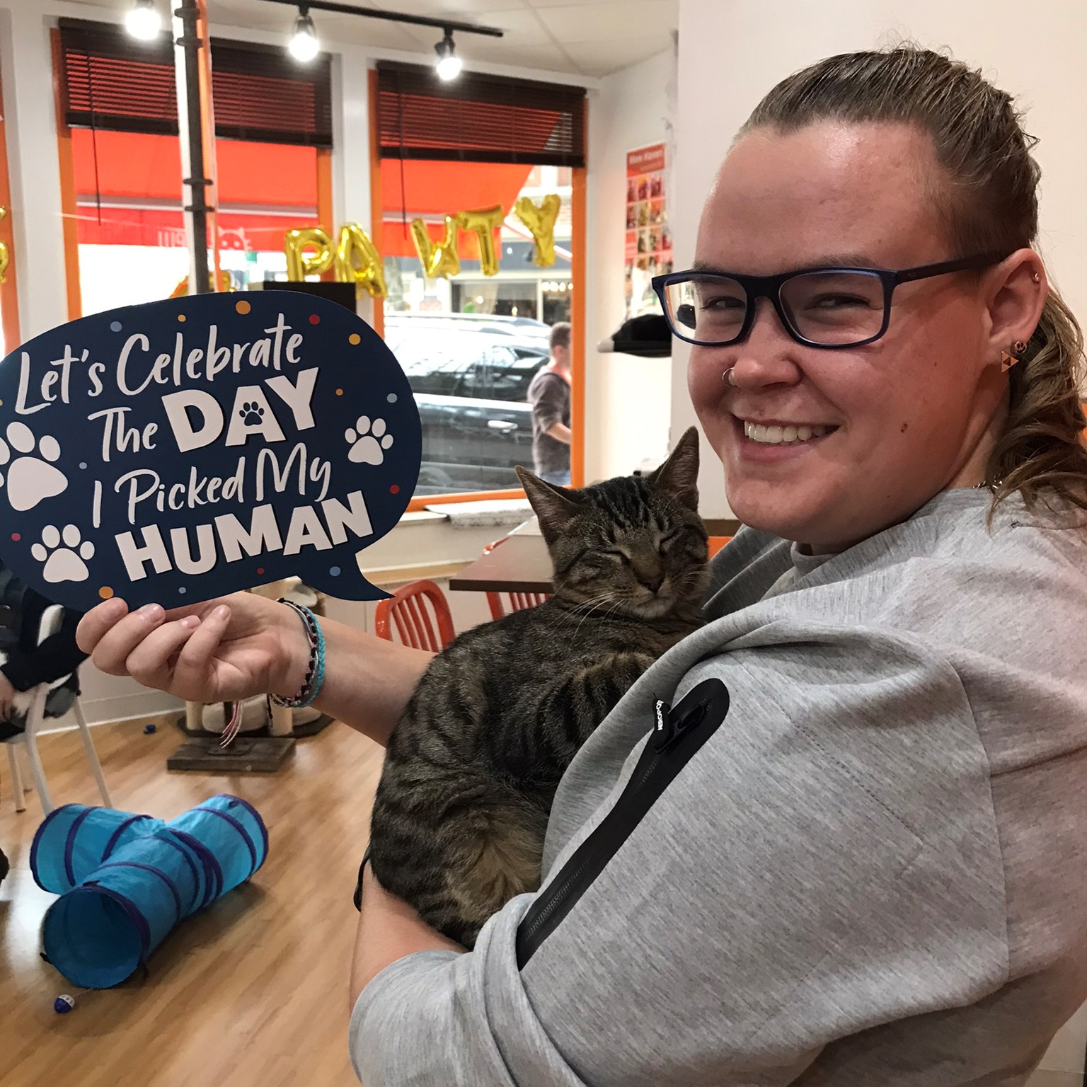 Mew Haven Cat Cafe on Twitter "Adoption 635 Patrick! Patrick is the