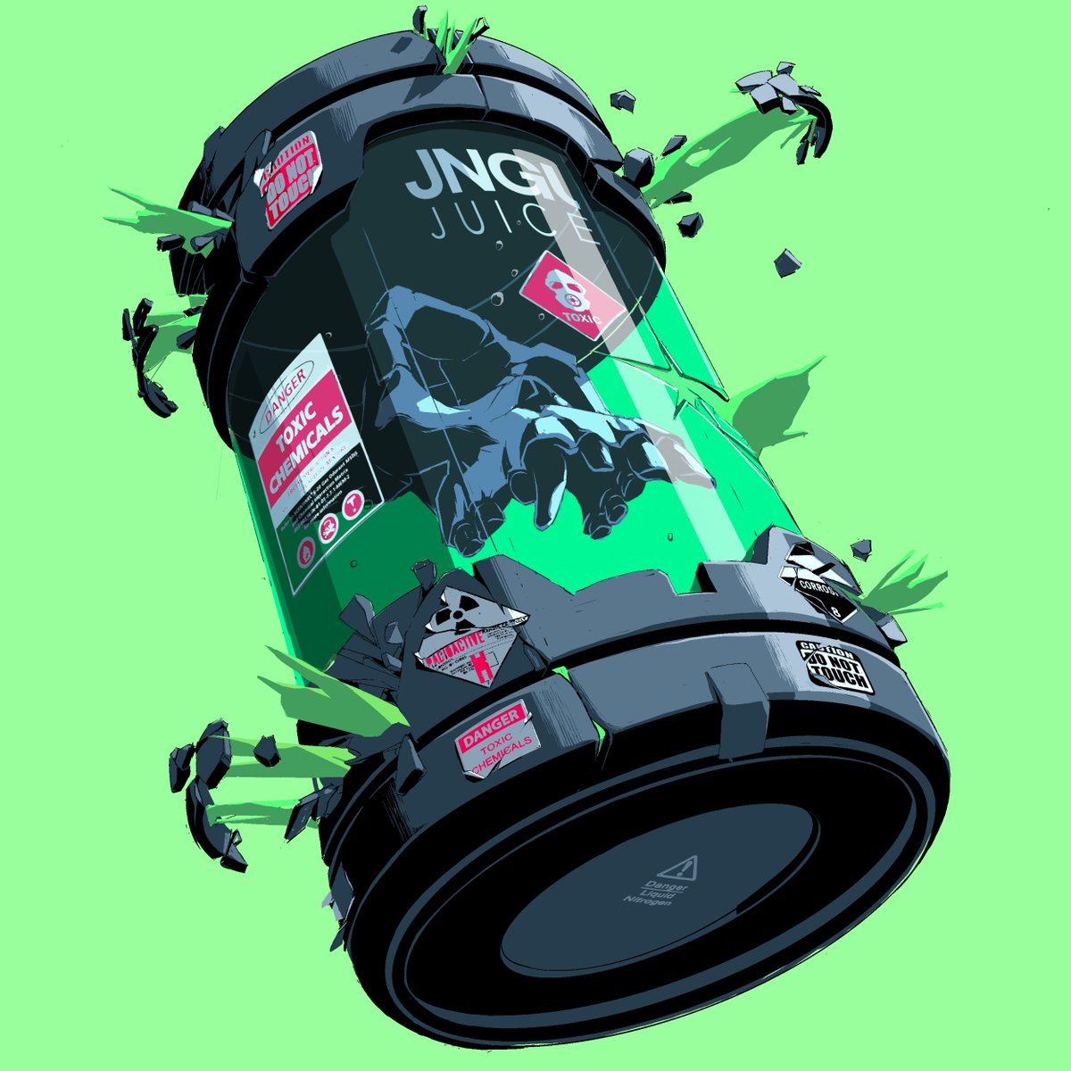 🧪TAKE A SIP OF THE JNGL JUICE AND BEGIN TOXIFICATION☣️

🕒MONDAY - OCTOBER 3RD - 6 PM UTC

🎯COUNTDOWN - myprimates.com

🧵READ PINNED FOR MORE INFORMATION