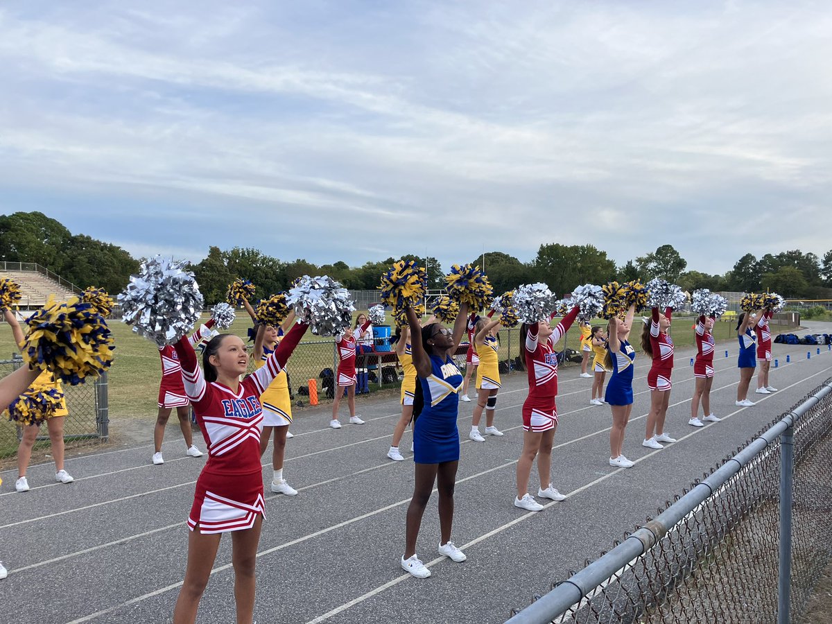 Great night for some Football!!  Love the sportsmanship and camaraderie in the “unity” cheer!!