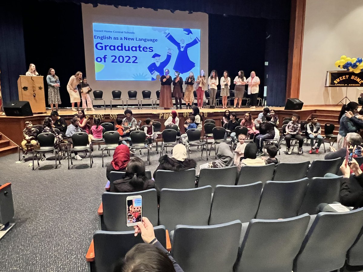 We are so proud of our English as a New Language graduates <a href="/SweetHomeCSD/">Sweet Home Central School District</a>. We loved celebrating you and your hard work tonight at our ceremony. Thank you for making Sweet Home such a great place to be. #WeAreSweetHome