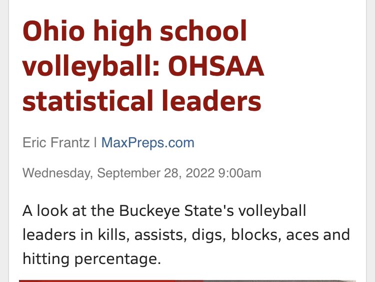 cghsvolleyball1's tweet photo. Congratulations to our very own @brynnfortman who is currently ranked 13th in the state for digs!! Keep up the great work, Brynn!🐾🏐 https://t.co/8HiEXoOLt1