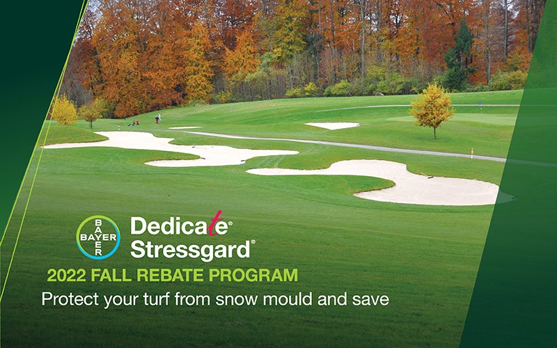 Protect your #turf from snow mould and save with our 2022 Fall Rebate Program! Find more information: bit.ly/3QQrh62