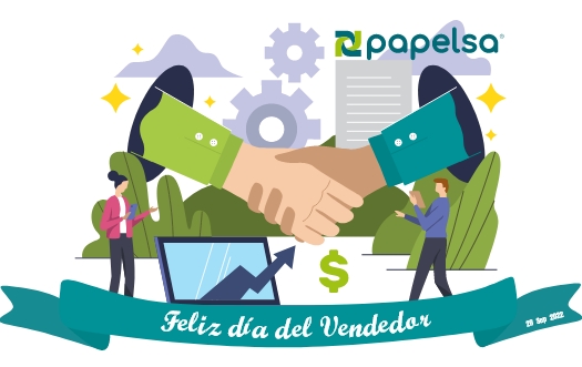 PapelsaSA's tweet photo. FELIZ DIA DEL VENDEDOR
Queremos felicitar a nuestro equipo de Ventas, por su pasión para brindar las mejores alternativas en soluciones de empaques a nuestros clientes.
¡Gracias por ser un equipo proactivo, que da la milla extra en cada acción! 
¡FELIZ DIA! #DiaDelVendedor https://t.co/yGmjKlg3pH