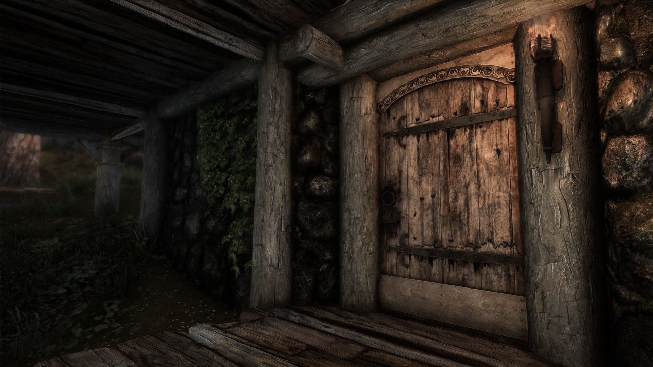 Skyrim SE MOD on Twitter "【モデル・テクスチャ/Hype's Farmhouse Door SE】ドア職人