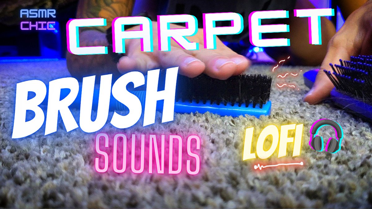 AsmrChic's tweet photo. CARPET BRUSHING: The Ultimate Tingles Experience #asmrsounds
πhttps://t.co/gTXKSnXn83
.
.
#ASMR #carpet #brush #rubbing #massage #MassageRelax #asmrboyfriend #asmrroleplay #asmrmood #asmrcommunity #asmrdaddy #foam #crunch #jjchicprince #ASMRchic #ChicPrince #ASMRroyalty https://t.co/vQmAPBFoKe