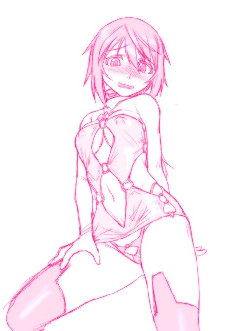 ボディコンを描けという電波を受信したのでシャルをイケn……モデルさんに。
大きいおっぱいの練習のつもりもあったのに、色々グリグリしてたら普通のサイズになってしまて、やっぱ大きいの難しい……。