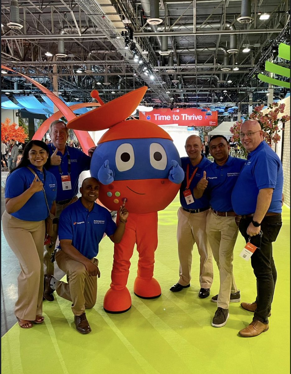 TangentiaInc's tweet photo. #TeamTangentia is at the UiPath Forward 5 event in Las Vegas, the worlds largest gathering of enterprise automation leaders.
Look out for the Tangentia Autonomous Special Forces at the event and chat with any of us.
#TheFutureIsAutonomous #UiPathForward https://t.co/cgosKbqua9