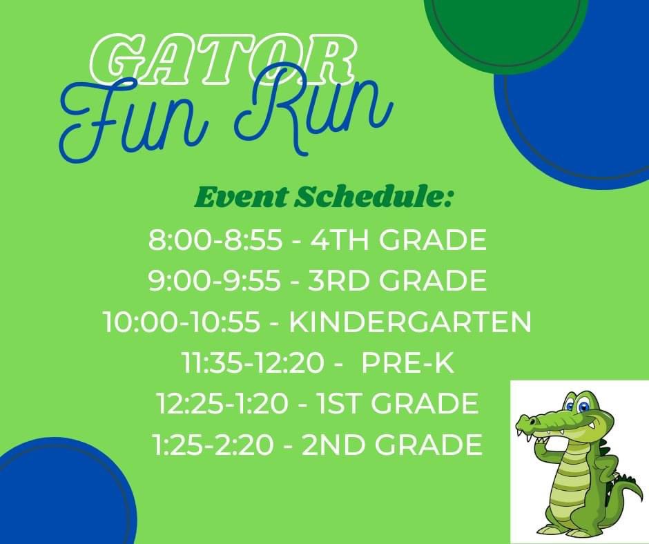 Mark your calendars!  Big run is THIS FRIDAY!