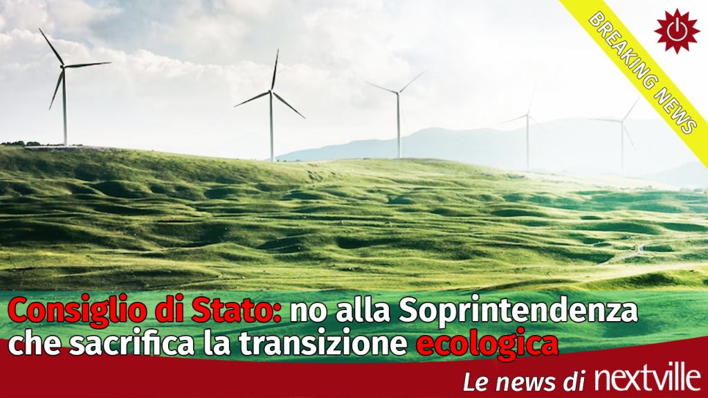 nextville_it's tweet photo. Consiglio di Stato: no alla Soprintendenza che sacrifica la transizione ecologica
Leggi la news su Nextville: https://t.co/T8UUZDV8Ym
Mancano equilibrio e proporzionalità nella decisione della Soprintendenza che limita la realizzazione di un impianto eolico. https://t.co/CxMO8GHAA3