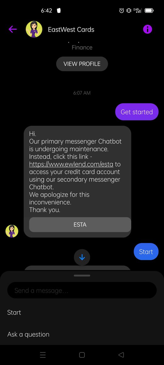 hellprince9186's tweet photo. @eastwestbanker how do I reupload my ID for verification? The link you sent mentioned that the chatbot is under maintenance indefinitely https://t.co/mQl4DEKODe