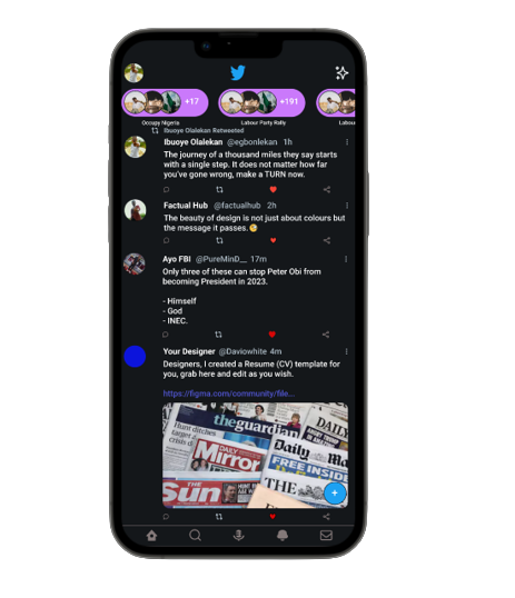 egbonlekan's tweet photo. How do you like your Bird App?
Light or Dark.
Twitter App Recreation.
#UIUX #UIDesign #Figma #Protoype #LittleBeginning
Prototype: https://t.co/0j3fJ1IEZL https://t.co/zzSEkTq3WA