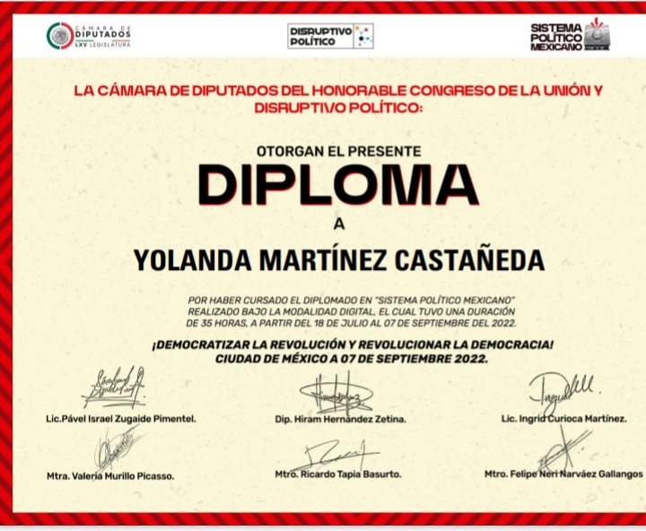 Yolanda71901445's tweet photo. Mi tercer diplomado en este año, espero para el próximo concluir todos mis proyectos en puerta. 
"Aprender para crecer y crecer para aprender" https://t.co/rnrE0SLJCD
