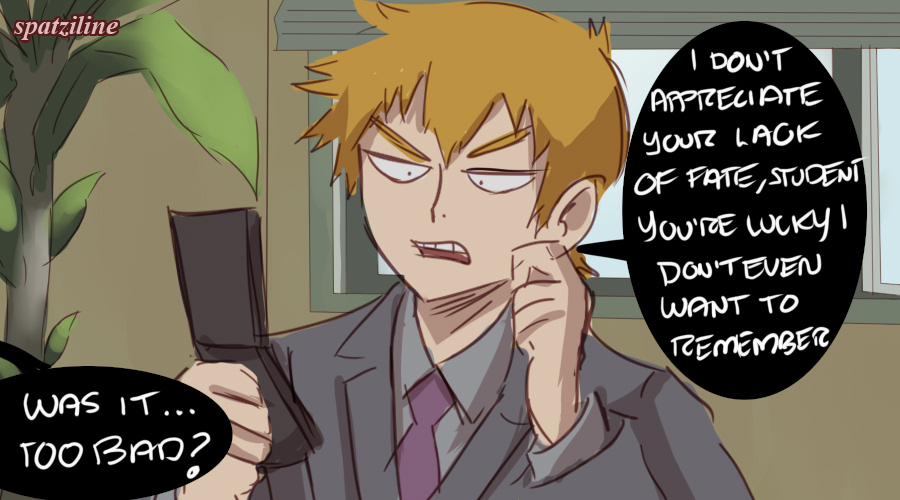 Reigen's past love life... #mobpsycho100 #SPY_FAMILY #reigenarataka #loidforger 