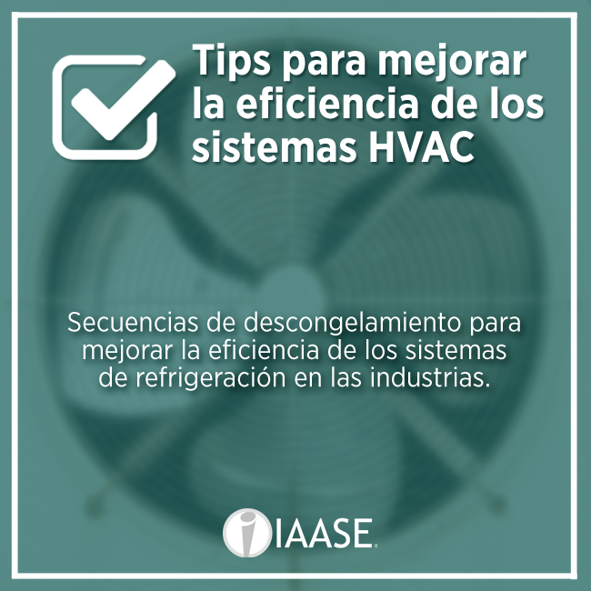 iaasemx's tweet photo. Establezca una secuencia de descongelamiento que evite que los tiempos de permanencia de los gases calientes, supere los 15 minutos y descongele los evaporadores individuales según se vaya necesitando en lugar de hacerlo en lapsos de tiempo fijos. https://t.co/SC63Po0ANT