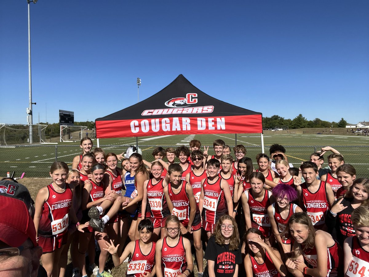 CG__XC's tweet photo. Season was a success! Proud of this team and how hard they worked. https://t.co/qThZtJ18ov