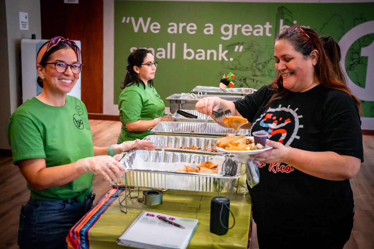 GoodMornRolla's tweet photo. Celebrating Hispanic Heritage month at work. Very thoughtful presentation of food, dance and culture today at @fnbo https://t.co/tFo8MrtLNa