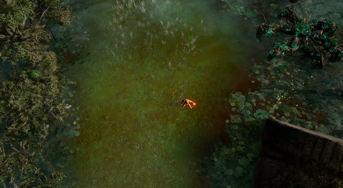 DevBits: It has been a productive Q3 for #NBCARPG. We have added support for minions/totems, initial minimap integration, more UI updates, reskinned the sludge monsters, support for fading walls/columns, and this hot new swamp map.

[ #hackandslash | #ARPG | #ActionRPG ] 🥓