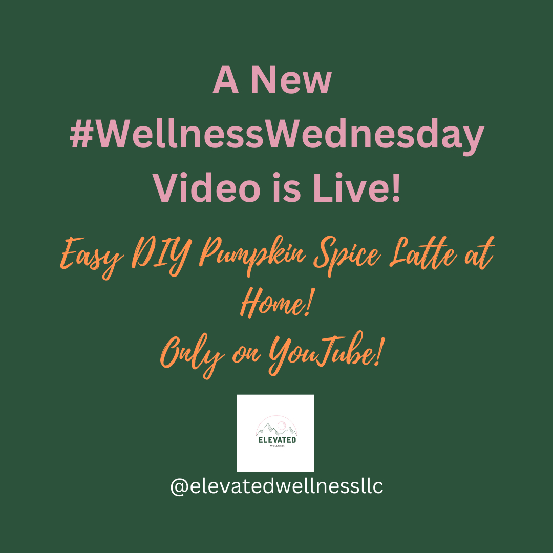 elewellnessllc's tweet photo. Our first #WellnessWednesday video back is now live! 
Head over to the link in my profile to go and check it out! It is a yummy one you won't want to miss! Perfect for the Fall weather! #easypumpkinspicelatte #pumpkinspice #latte #easyathomelatte #elevatedwellness #fall🍁 https://t.co/kwfKZO0Bdc
