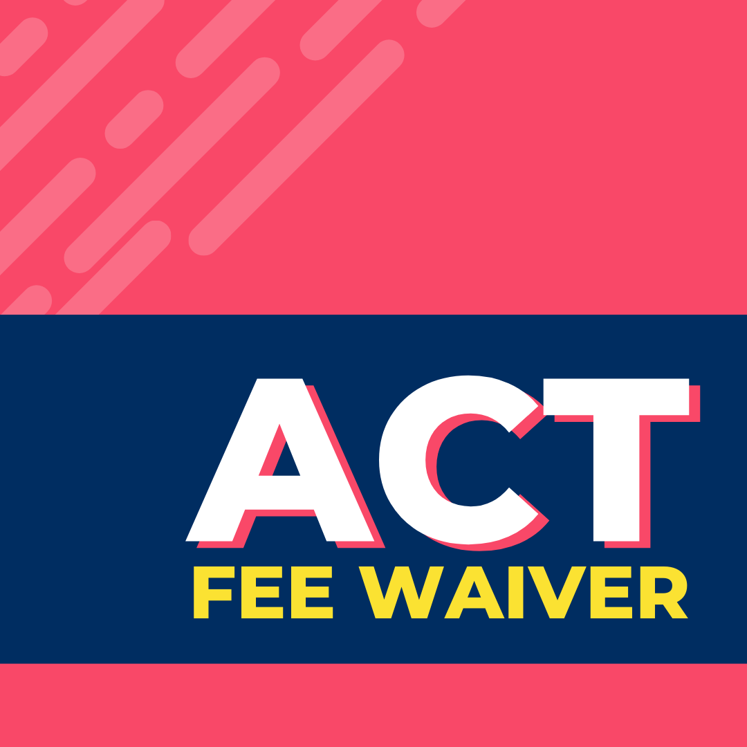 ACTStudent's tweet photo. Three reasons why we ❤️ the ACT fee waiver program:
1. You don't have to pay anything to take the ACT! 🎉
2. Free learning resources are included.
3. You can send additional ACT score reports for free.

View the ACT fee waiver eligibility requirements now: https://t.co/F3HtEGdc6S https://t.co/i2zR1SgLUx