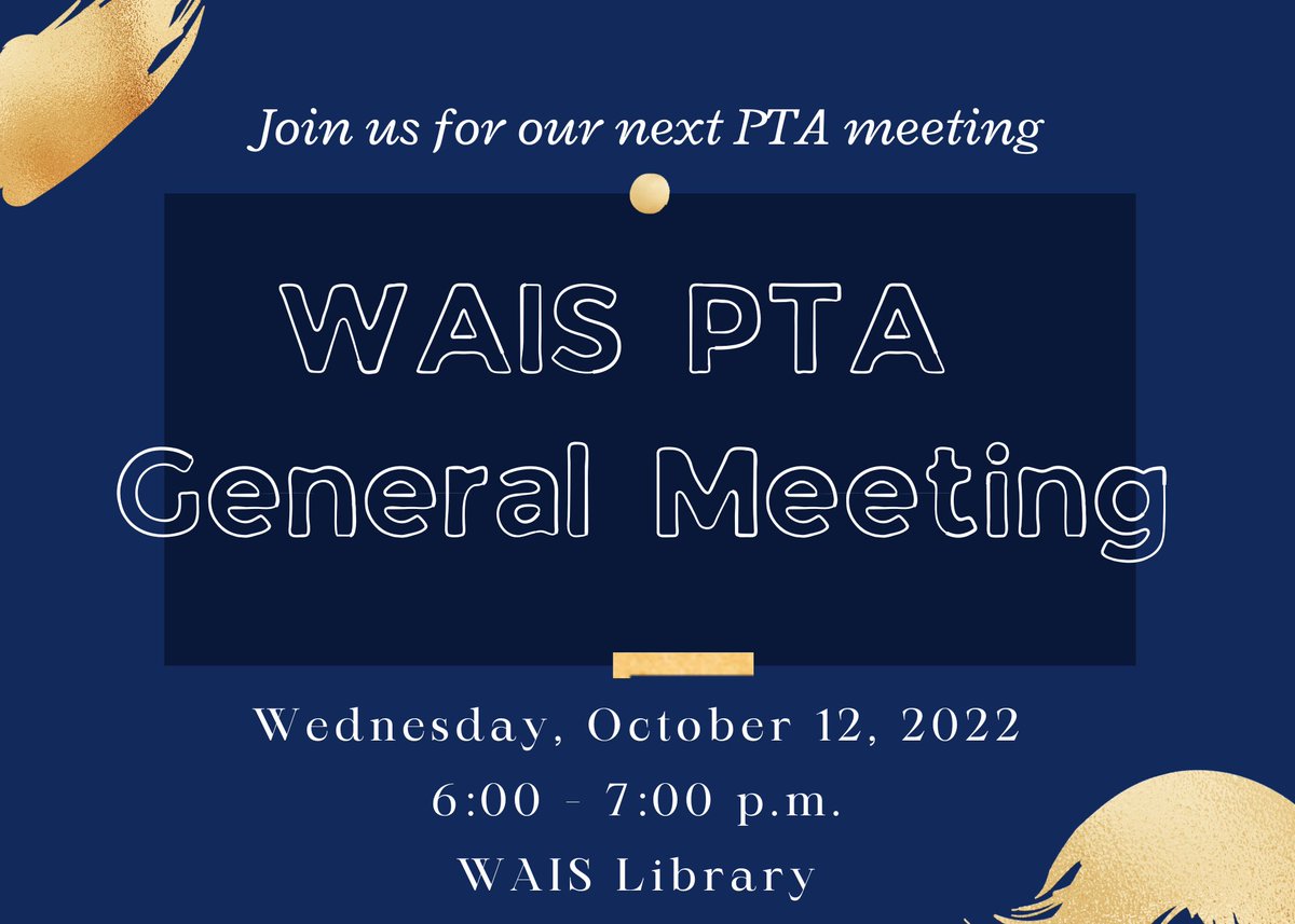 wais_pta's tweet photo. We hope you can join us! https://t.co/QBEy6kKIPE