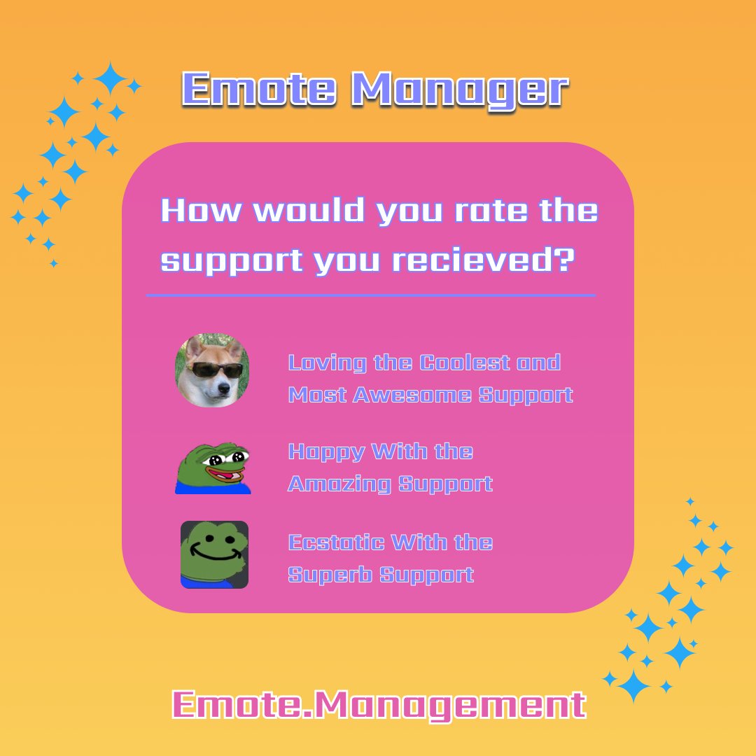EmoteManager's tweet image. Comment down below YOUR opinions 🤔😂
