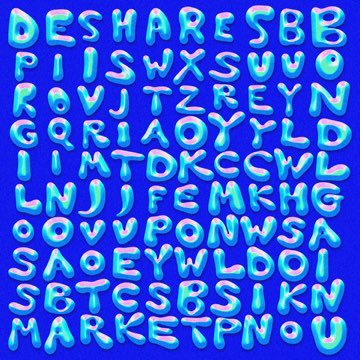 CashApp's tweet image. Only very cool geniuses will solve this word search and post the results.