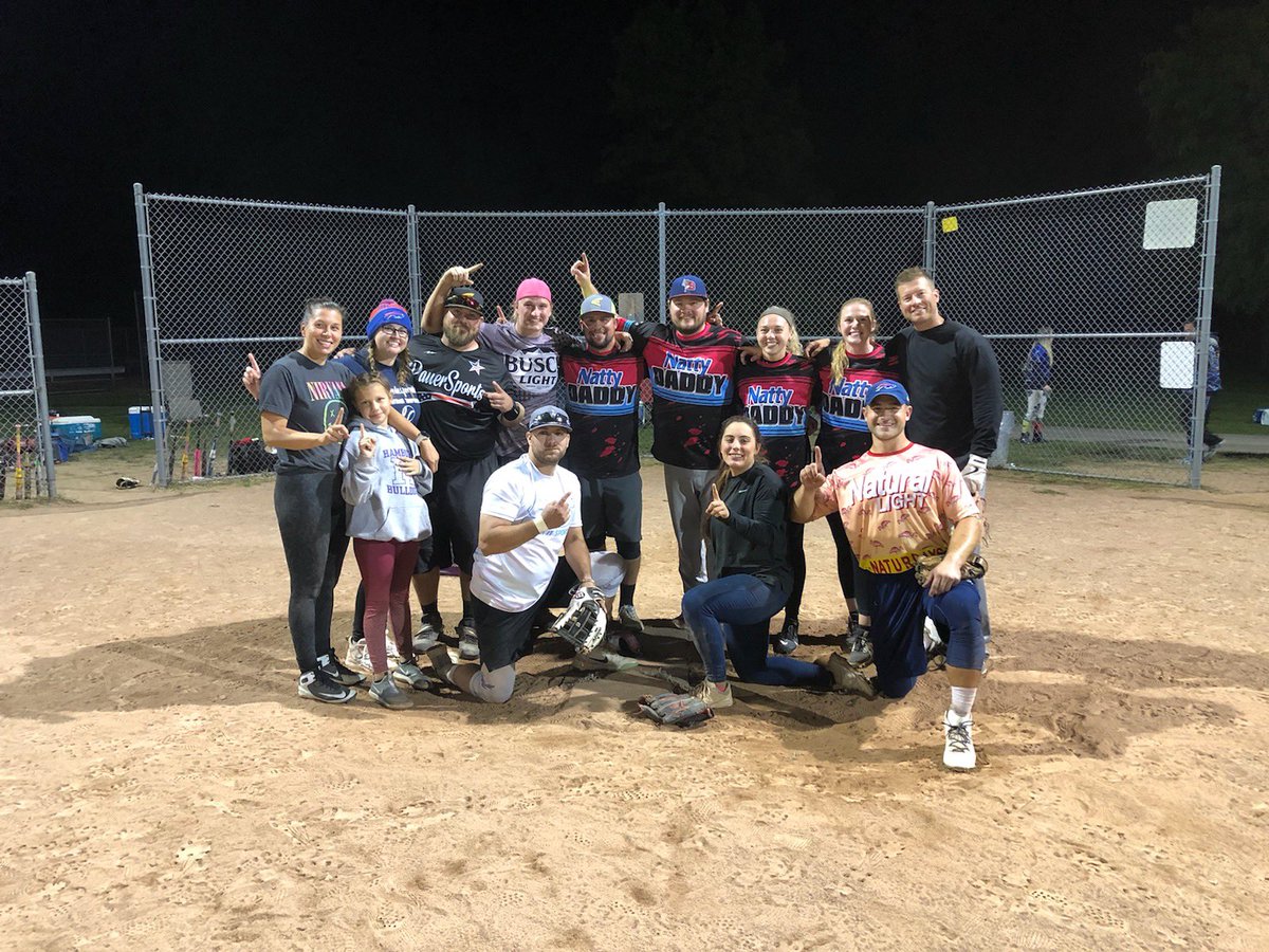 milesformatty's tweet photo. Congrats to our 8th Annual Softball Tournament Co-Ed Division Champions Natty Daddy #charity #softball #bucketlist https://t.co/yZa7CPgO8y
