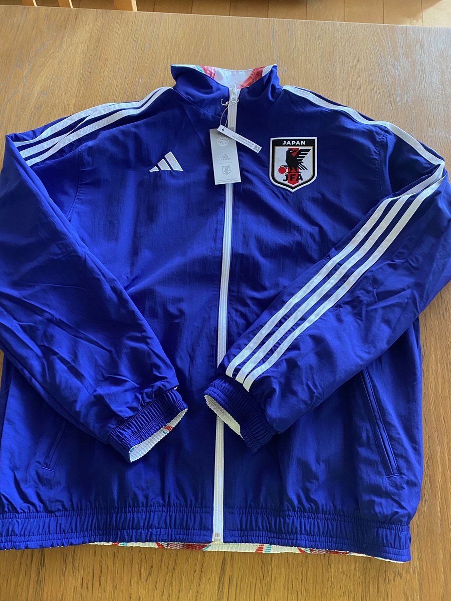 Japan “anthem / presentation” reversible jacket, Adidas 2022. Some