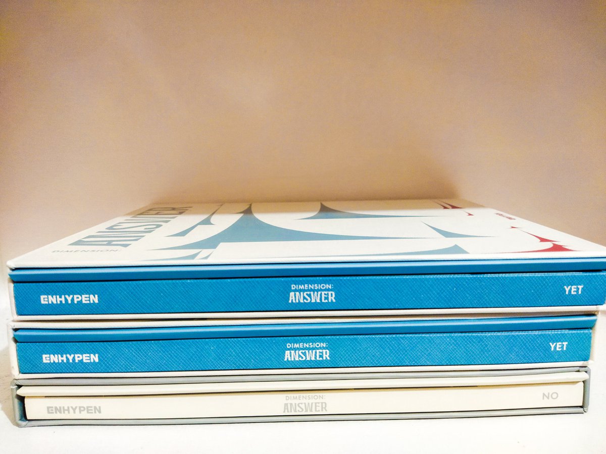 GDYShopPH's tweet photo. WTS | LFB | PH | UNSEALED ALBUM

 —ENHYPEN DIMENSION ALBUM : ANSWER [NO ver.] 

—ENHYPEN UNSEALED ALBUM DIMENSION ANSWER [YET Version] 

FOR 150PHP EACH ❤️

➳ ONHAND
➳ MOD: SCO
➳ MOP: GCASH

REPLY MINE + ALBUM + VER https://t.co/fbwTeSEnOb