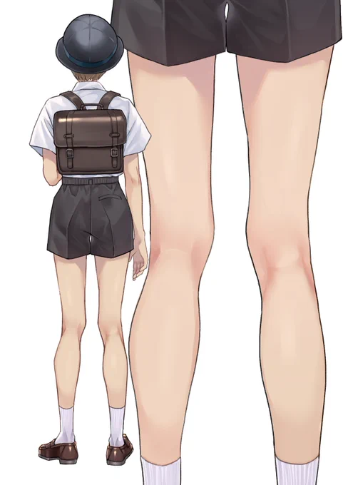 少年の脚 