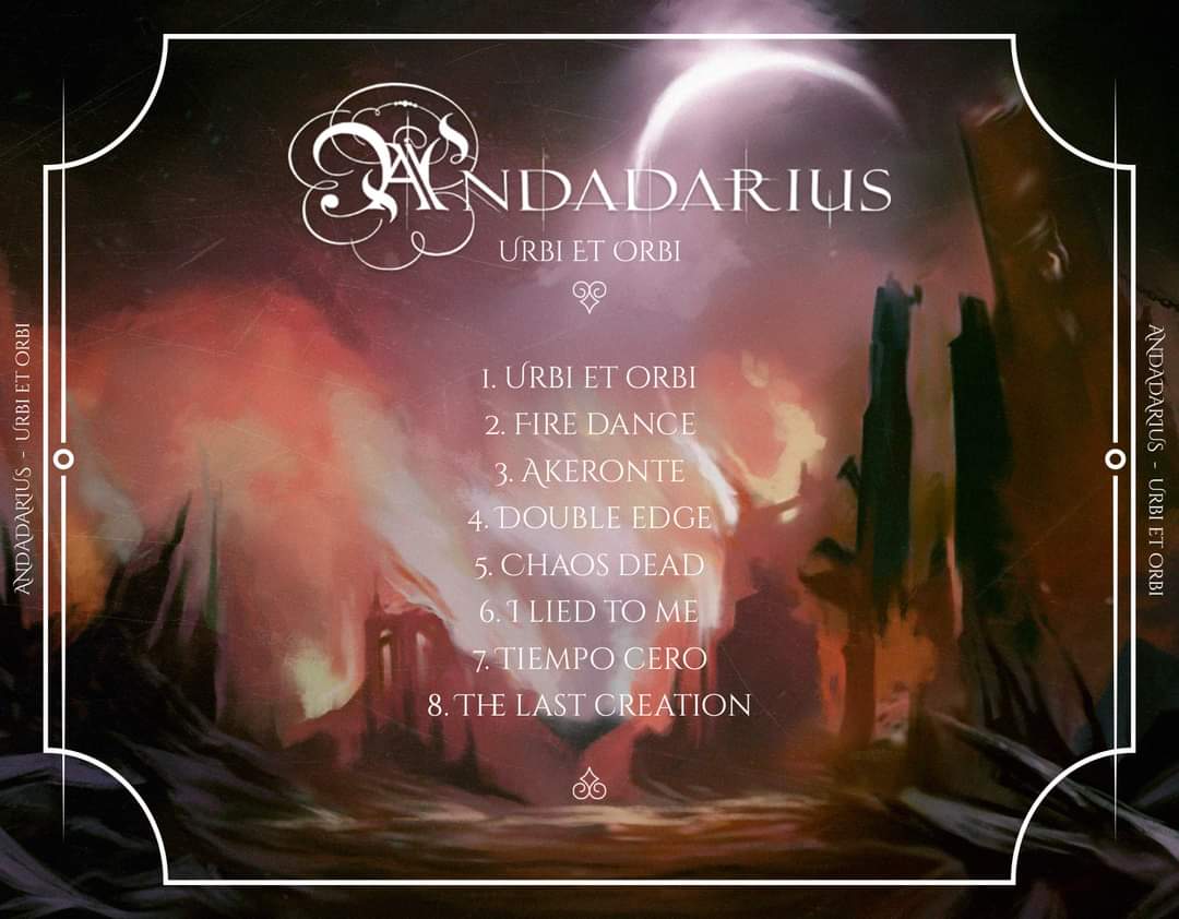 Andadarius's tweet photo. Habemus disco! Hoy se estrenó #urbietorbi #Andadarius https://t.co/phyv9tOYFj