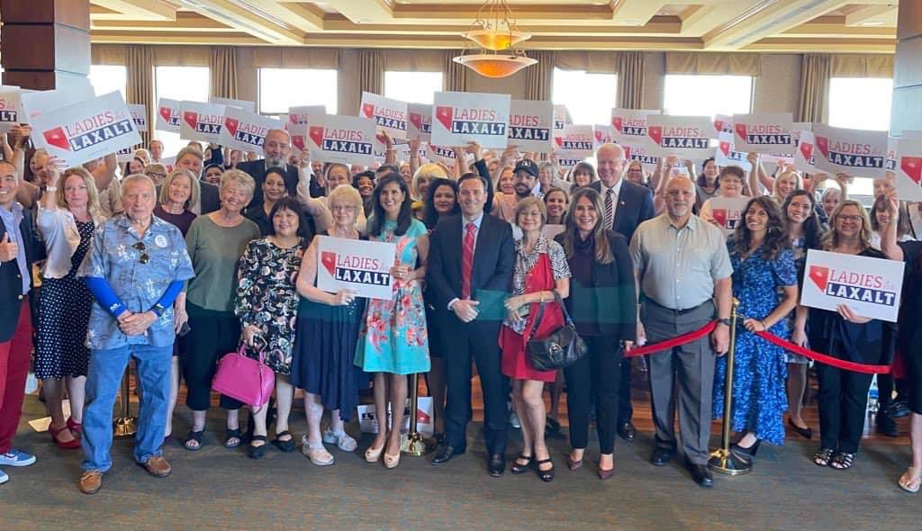 VictoriaDseaman's tweet photo. It was an honor to emcee the event today with @NikkiHaley and our next US Senator @AdamLaxalt
Get everyone out to vote!Adam Laxalt is the change we need.
#ladiesforlaxalt #letsdothis #voteadamlaxalt #redwave #makeamericastrong https://t.co/qjGFSNu03K