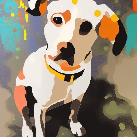 SilentSkyZero's tweet photo. Have I told you how much I love my dog Logan? #aiart #DreamStudio #justlearning https://t.co/otEi4ZNRE0