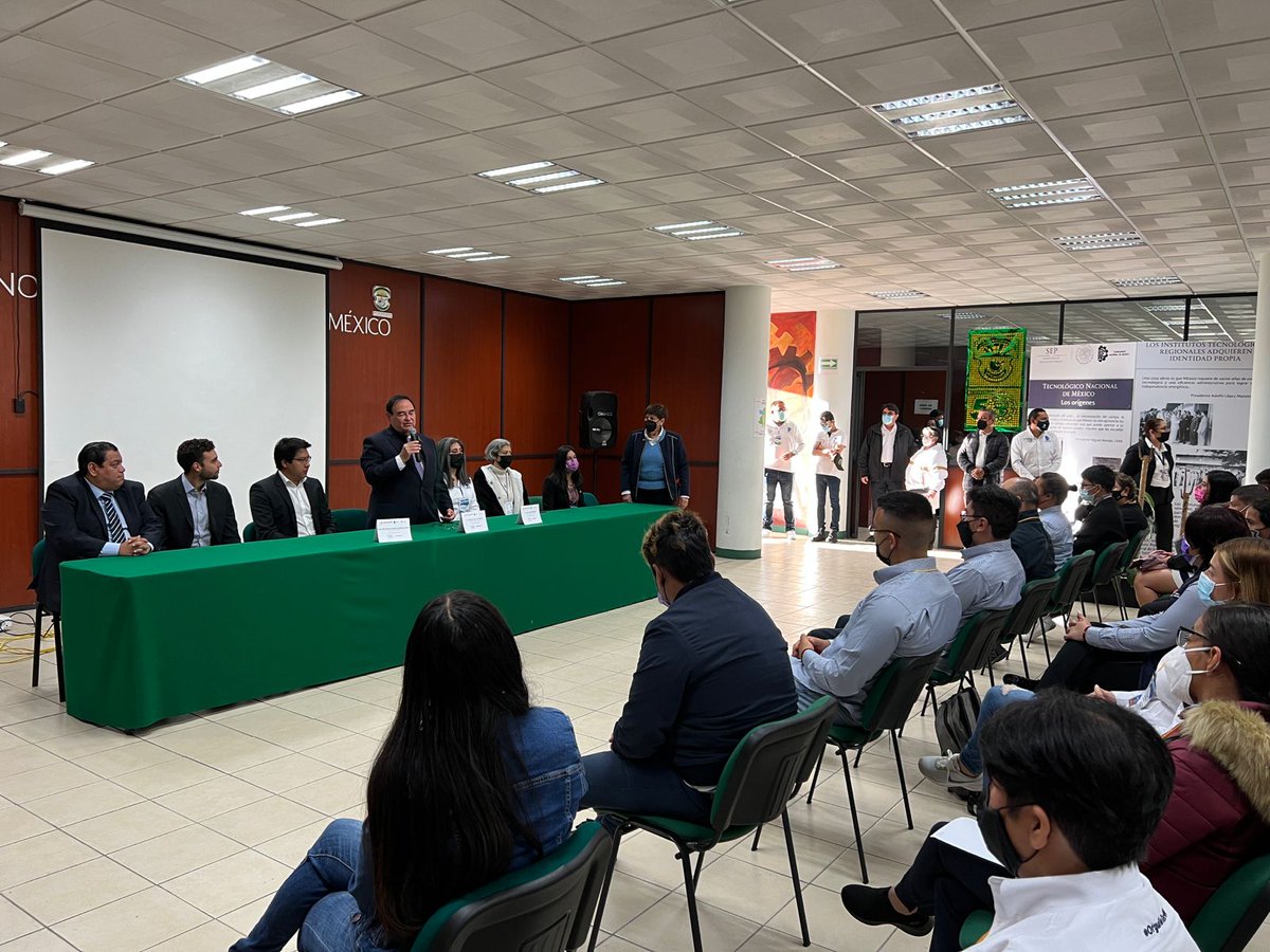 TecNM_ITTLA's tweet photo. 28 de septiembre
En las instalaciones del #ITTLA en el edificio "X" el Centro de Información autoridades de la institución e invitados especiales tuvieron a bien inaugurar el evento de #hackatec
¿Cuál es el Objetivo General del HackaTec? https://t.co/6GRMJu1zNr