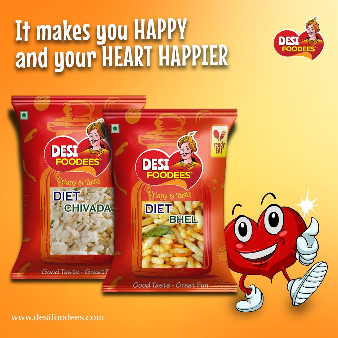 DFoodees's tweet photo. Eat healthy and stay happy while living a hassle-free life.
World Heart Day.
#therealdesitaste #worldheartday #healthyheart #healthy #healthyliving #healthysnacks #dietsnacks #dietbhel #dietchivada #bhel #chivada #dietnamkeens #desifoodees https://t.co/on1b2JMn5p https://t.co/ix0jWaudv1
