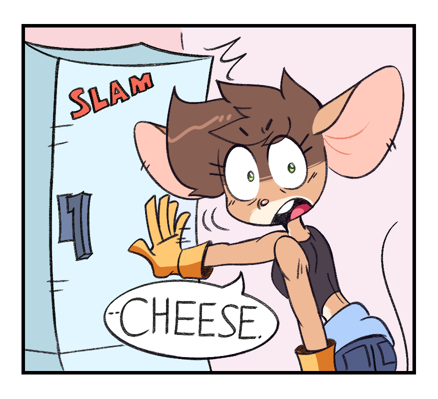 Mini-Mags can and WILL raid your fridge for some tasty CHEEZ 🧀 