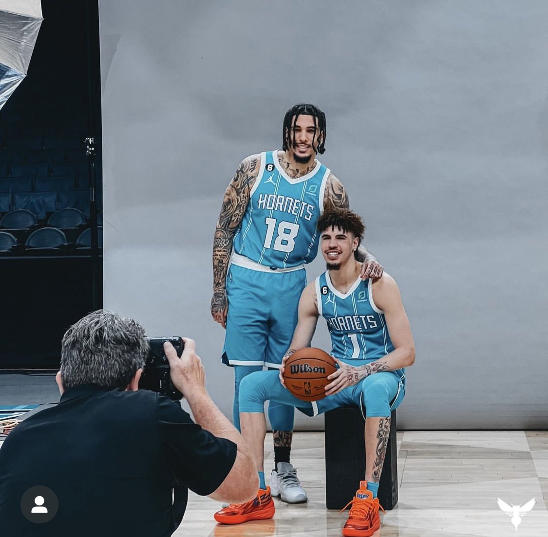 Lamelo and Liangelo are reunited! How far can the Ball brothers take the Hornets this season? 🧐
