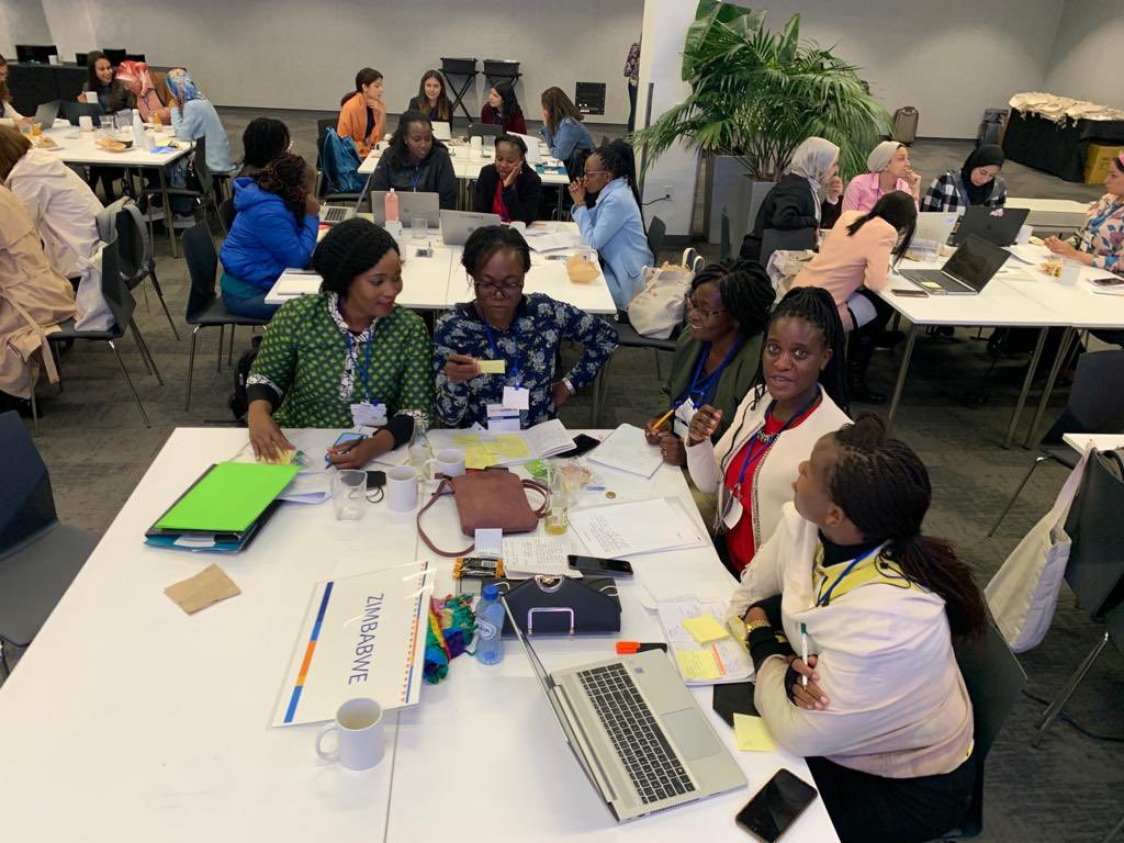 fortunatefari1's tweet photo. I continue to appreciate God for the opportunity he granted me to have the TechWomen experience. The leadership workshop was hosted at LinkedIn  Headquarters. Samantha Raniere  took us through strengthfinder session. https://t.co/NAPrx1DnR5