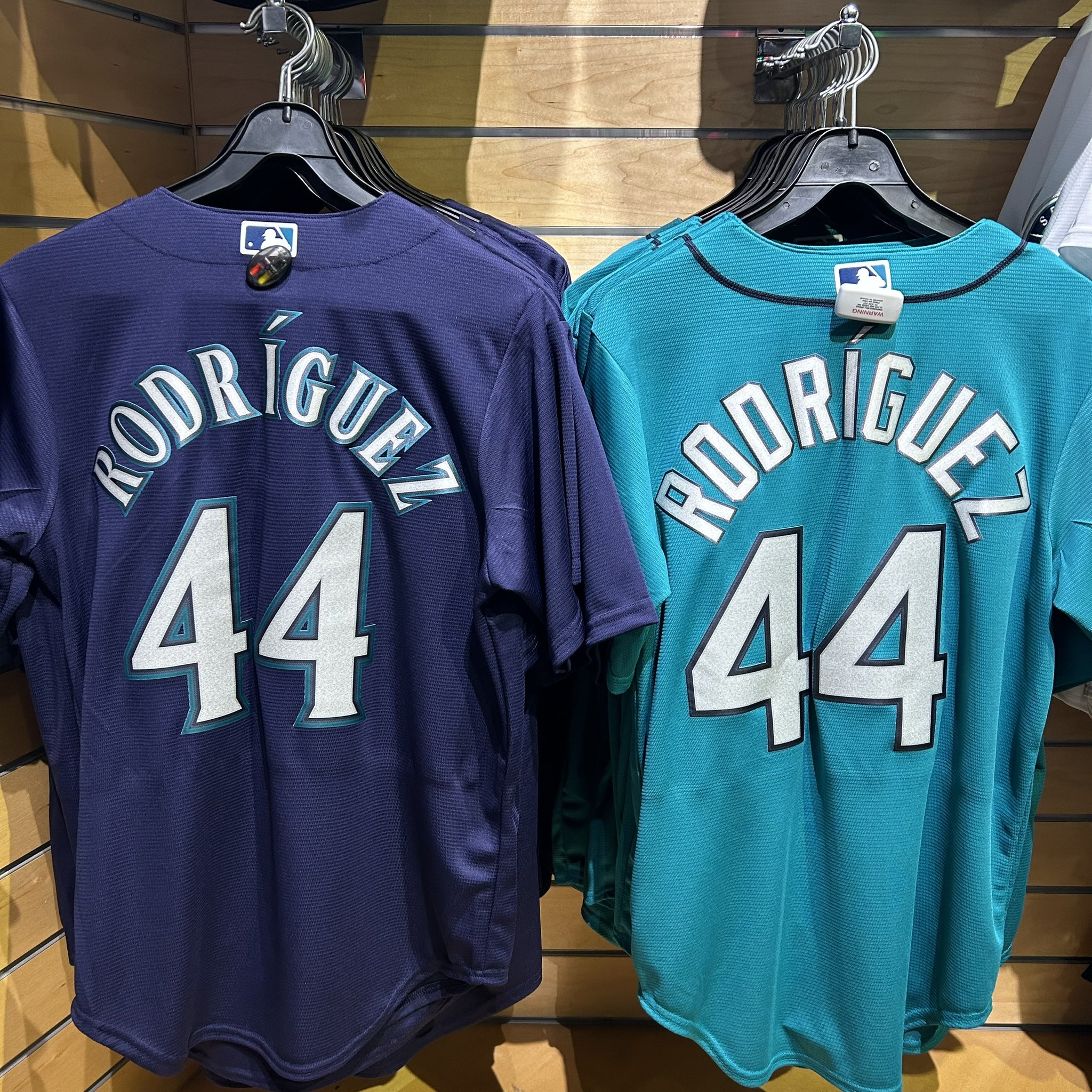 Mariners Team Store on X: Julio replica jerseys in Navy, Green & Cream  are HERE! Pick them up in person (while supplies last) or place a phone  order by calling 206.346.4287 on