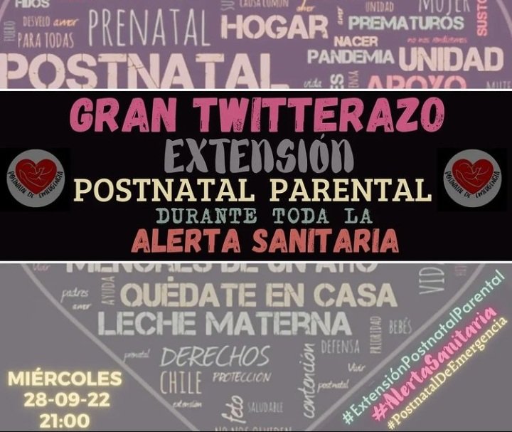 cami_emolina's tweet photo. #PostnatalDeEmergencia
Otra vez nos tendrán hasta el último día, una falta de criterio!! @gabrielboric de el pase para que se entienda el post natal! No ignore la petición.  #PostnatalDeEmergencia #AlertaSanitaria 
#extensionpostnatalparental 
#DaddyYankeeEnChile https://t.co/m63vplFoSH