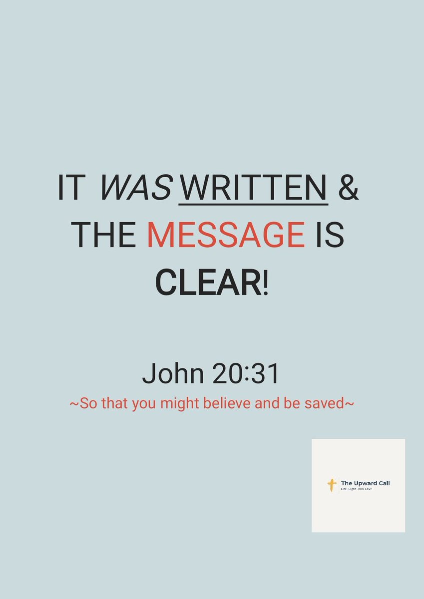 call_upward's tweet photo. The Bible is not a history, science, sociology, or law book. It is however the Word God supplies His people to help them live a life of faith in Him.

#READ the #BIBLE 📖; be #transformed by it's message. 

Rest &amp; LIVE IN THE WILL OF GOD AS WRITTEN IN HIS WORD AND AS REVEALED https://t.co/xlMrPk6Got
