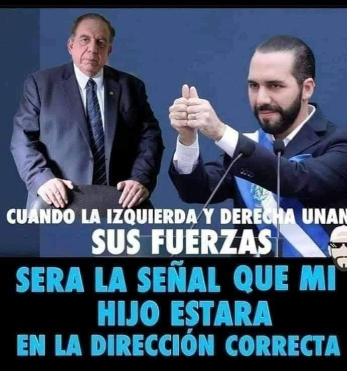 Recuerda si quieres dejar el pasado y quieres tener tu mirada en el presente y futuro tienes q reelegir a tu presidente Nayib Bukele. Solo el lleva a El Salvador por buen camino aunque digan lo que digan les guste o no les guste a los gorgojo ,gringos, y metidos internacionales.