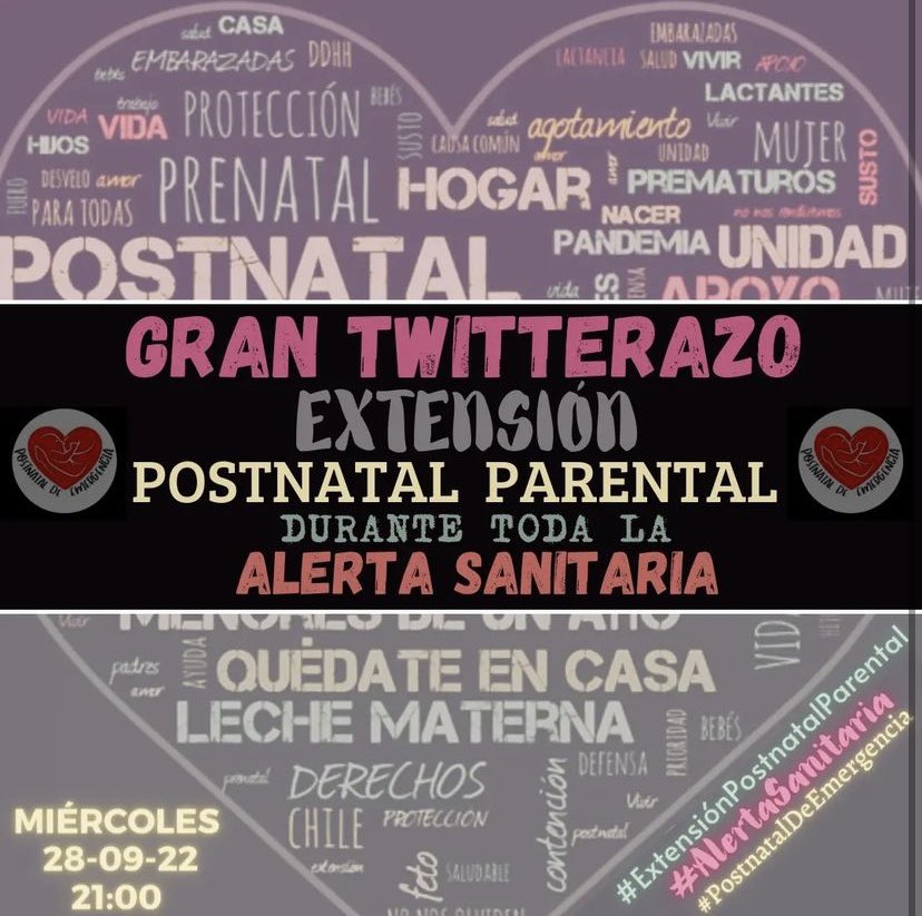 constanzaihm's tweet photo. Urgente! #extensiónpostnatalparental #alerta #postnataldeemergencia #HuracanIan #daddyyankeechile https://t.co/mLlCzaR6XW