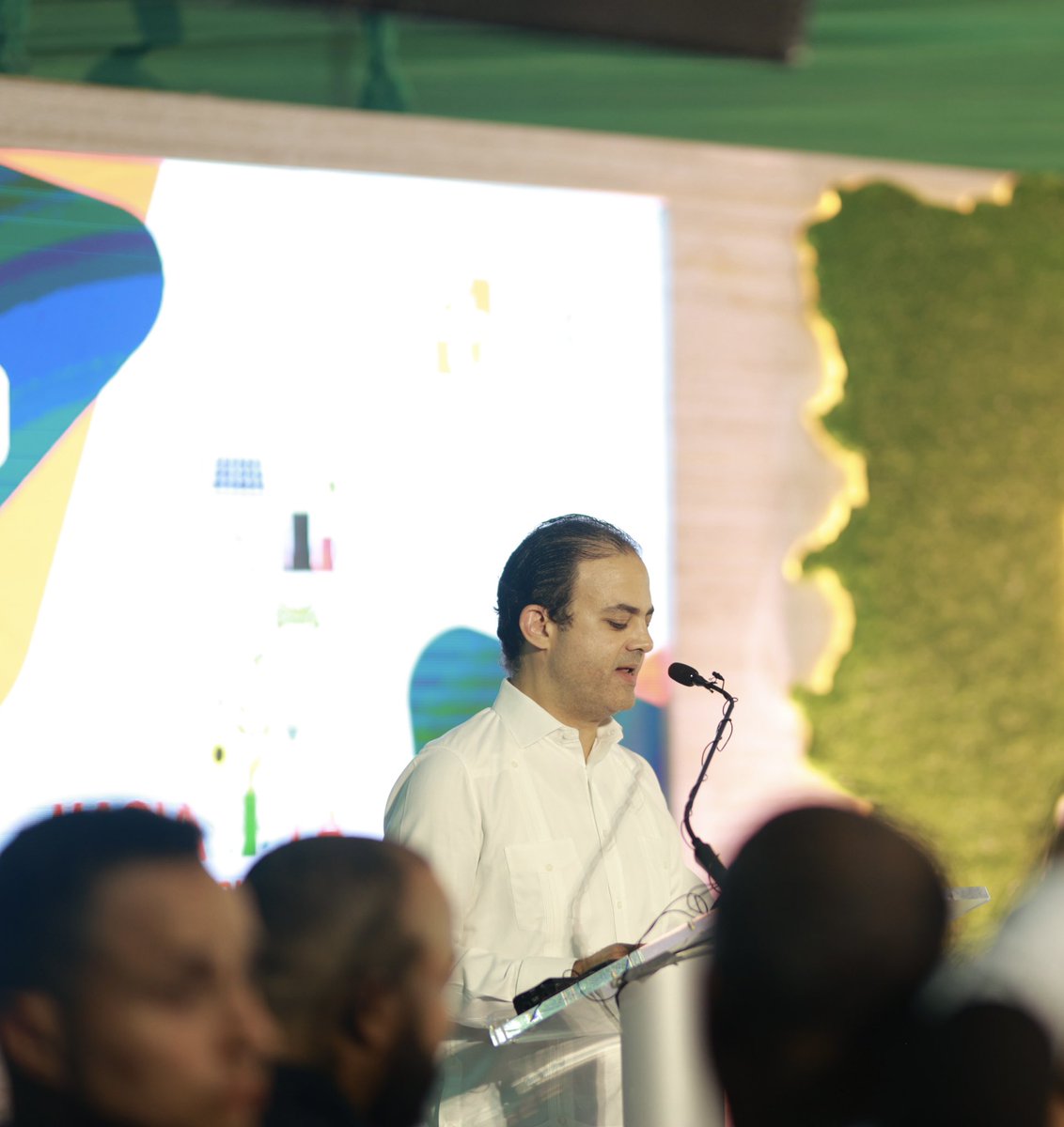 ExpoCibao's tweet photo. “Santiago, el mayor hub de inversiones del Caribe. Trabajaremos para que toda inversión, nacional o extranjera, considere a Santiago como la primera opción para ubicar su sede.”

- Carlos Iglesias, Presidente de la Cámara de Comercio y Producción de Santiago. 

#ExpoCibao https://t.co/cLskwV1uL4