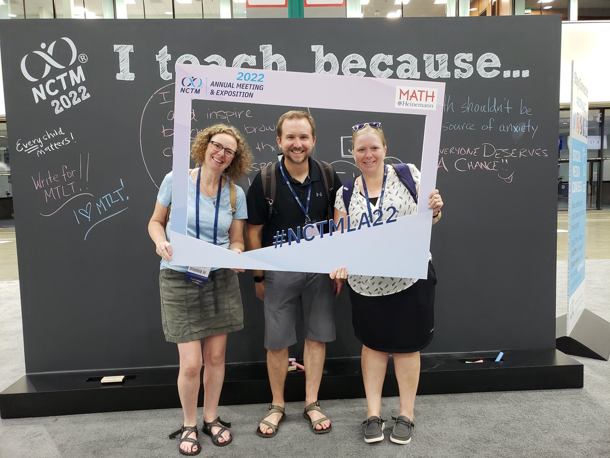 KGruizenga's tweet image. #mctmmath #NCTMLA22 @jwbrackney @fishpher