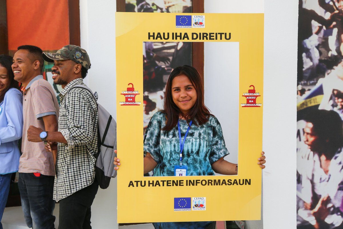 CepadL's tweet image. #AccessToInfoDay 28 Sept 2022, and launched a new short film ‘my right to know’ that we all can access through GMN-TV and RTTL.EP on 3-7 October &amp;amp; the public can also access through online at  YouTube channel: CEPAD Timor-Leste and FB page. @EU_TimorLeste