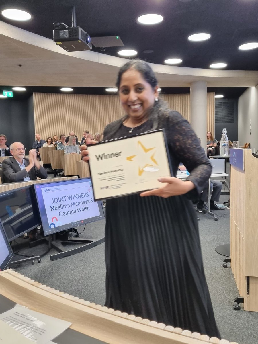 Royal Berkshire NHS - Research & Innovation (@berksresearch) on Twitter photo Joint winner in the outstanding AHP category. Congratulations Neelima @NIHRCRN_tvsm <a href="/RBNHSFT/">Royal Berkshire NHS Foundation Trust</a> <a href="/EmmanuelKinza/">Kinza Emmanuel</a> <a href="/atul_kapila2/">Atul Kapila</a> @CEO_RoyalBerks #tvsmawards2022 Joint winner in the outstanding AHP category. Congratulations Neelima @NIHRCRN_tvsm <a href="/RBNHSFT/">Royal Berkshire NHS Foundation Trust</a> <a href="/EmmanuelKinza/">Kinza Emmanuel</a> <a href="/atul_kapila2/">Atul Kapila</a> @CEO_RoyalBerks #tvsmawards2022